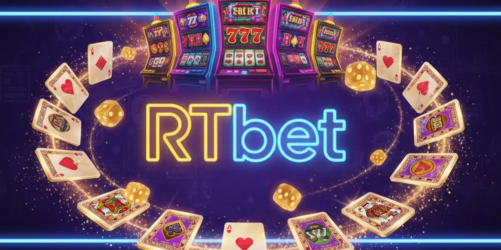 RTbet top games and slots selection